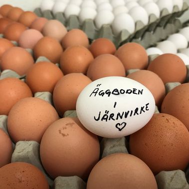 1:a klass ägg från frigående höns - Äggboden Järnvirke